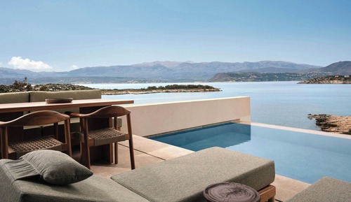 Junior Suite, 1 King Bed with Sofa bed, Sea View (Private Pool)