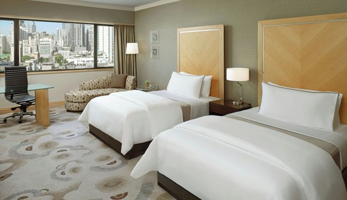 Deluxe Room, 2 Double Beds, City View