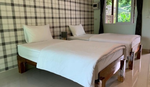 Standard Twin Room, Lanai, Garden View