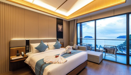 Deluxe Villa, Balcony, Sea View