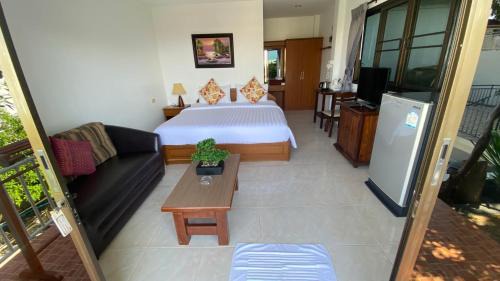 Standard Garden  Double Bed with Balcony