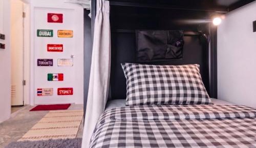 Single Bed in Female Dormitory Room