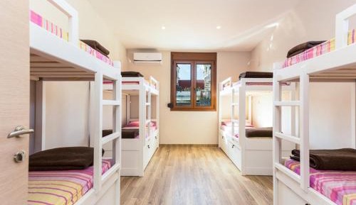 8-Bed Female Dormitory Room