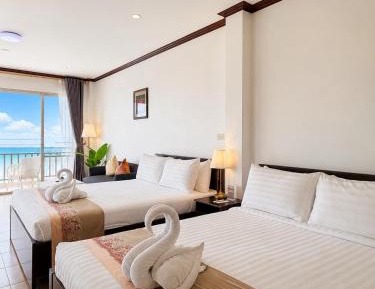 Quadruple Room with Sea View