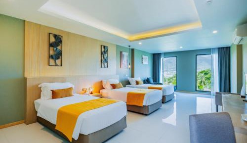Triple Room with Garden View