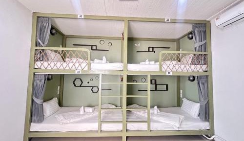 Bed in 4-Bed Female Dormitory Room