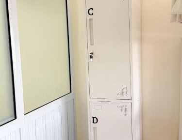 Bunk Bed in Male Dormitory Room 