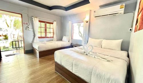Comfort room with air conditioning