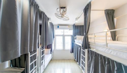 Bed in 8-Bed Female Dormitory Room