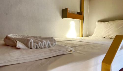 Single Bed in Dormitory Room