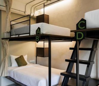 Bunk Bed in Female Dormitory Room  