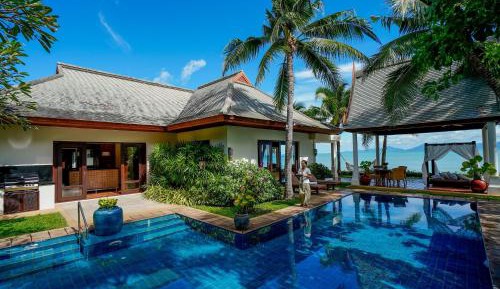 Four-Bedroom Beachfront Villa