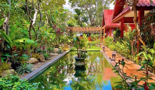 Villa with Pond View