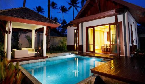 Villa with Private Pool - Garden View
