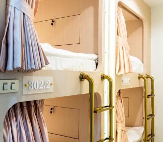 Bed in 4-Bed Female Dormitory Room
