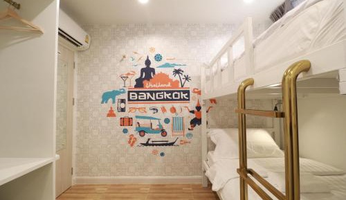 Twin Room with Private Bathroom - No Window (Bunk Bed)