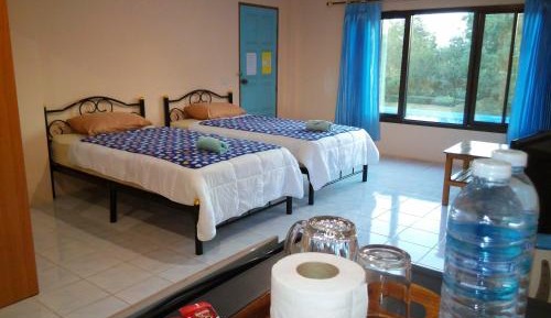 Twin Room with Pool View