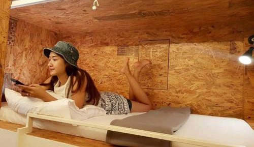Single Bed in Female Dormitory Room