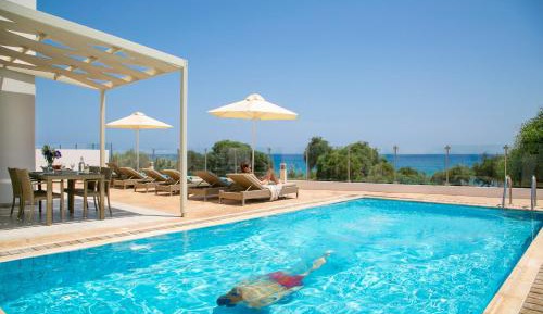 Four-Bedroom Villa with Sea View and Private Pool