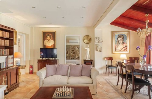 Mati Villa | Amomos Villa with Swimming Pool