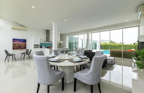 Khao Tao Villa | Modern 4 Bedroom Pool Villa - KHA5