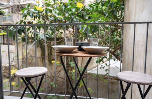 Neapoli Apartment | Central Athens Apt Patio View by MPS