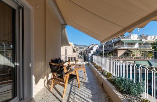 Pangrati Apartment | Stylish Apartment-Large Sunny Balcony-Central Pagrati-MARE Luxury Suites B