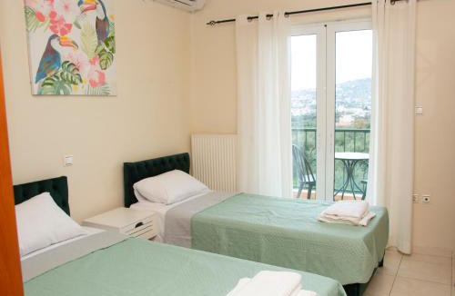 Tsikalaria Apartment | Souda Bay View Retreat