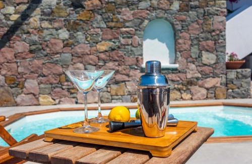 Milos Apartment | Petra Residence Mini Pool Spa