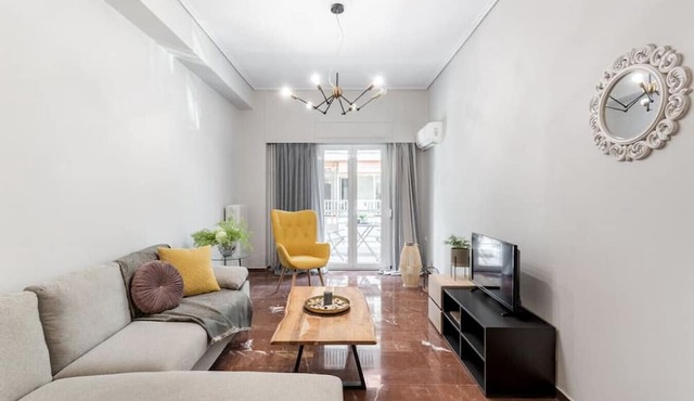 Explore History from a Chic Central Apartment
