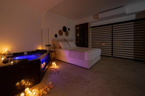 Andromeda Suite Private Jacuzzi & Cave Shower in Athens